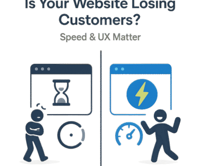 website losing customers